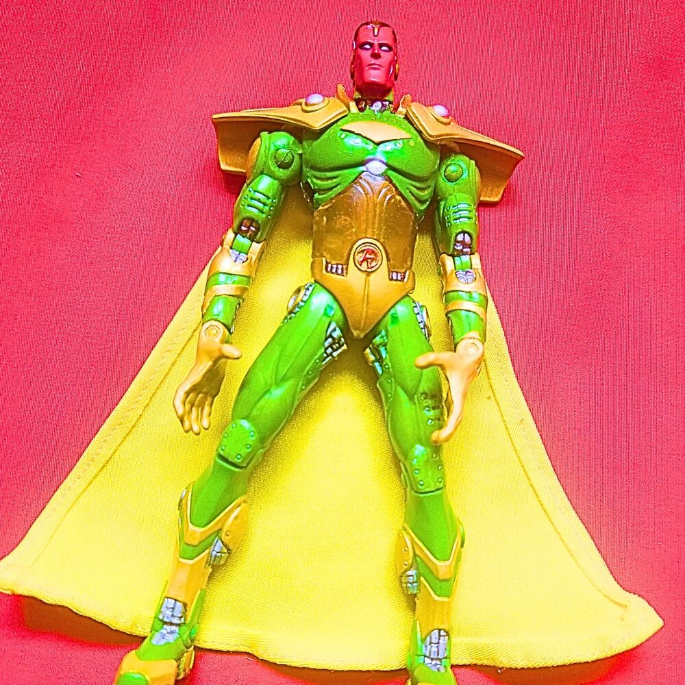 Vision  — Avengers: United They Stand (1999) Vintage Toy Biz  6” Action Figure